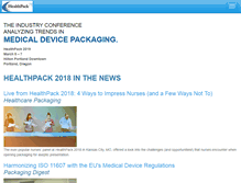 Tablet Screenshot of healthpack.net